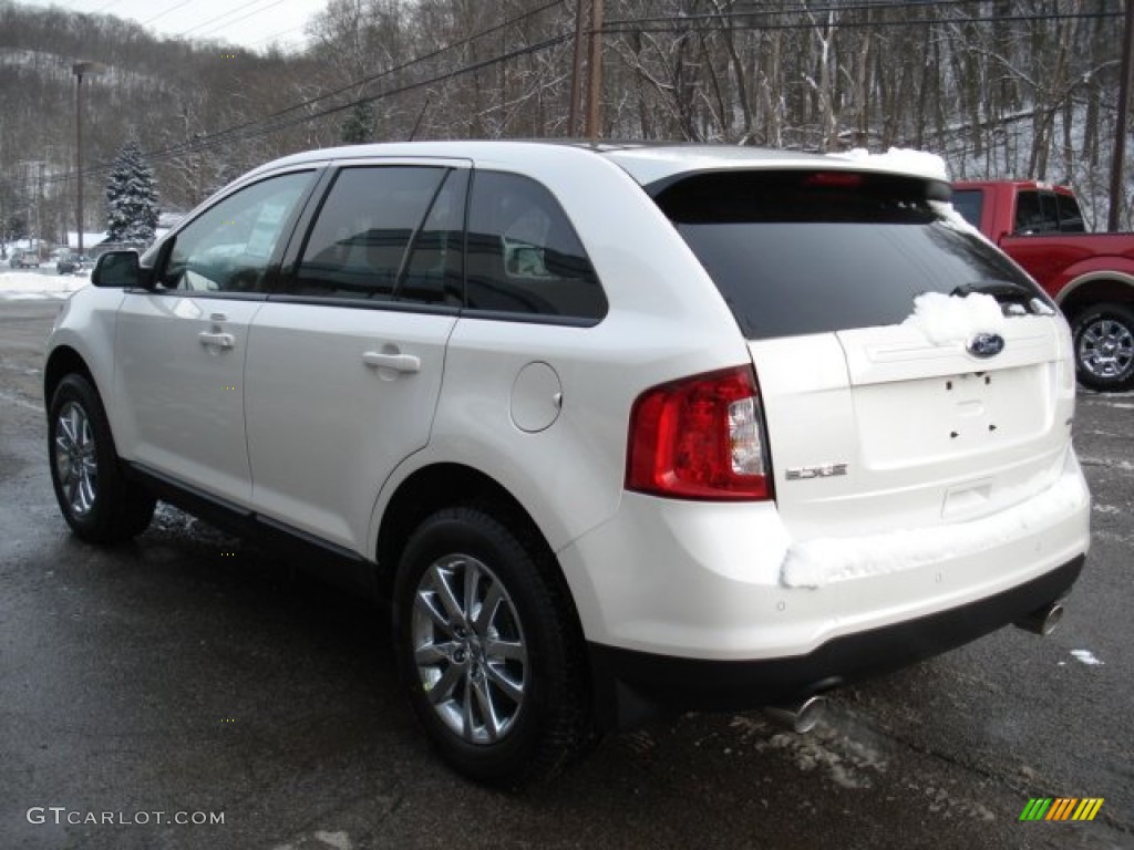 2012 Edge SEL - White Platinum Metallic Tri-Coat / Medium Light Stone photo #6