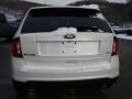 2012 White Platinum Metallic Tri-Coat Ford Edge SEL  photo #7