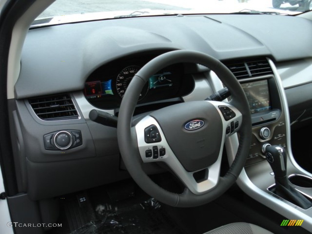 2012 Edge SEL - White Platinum Metallic Tri-Coat / Medium Light Stone photo #10