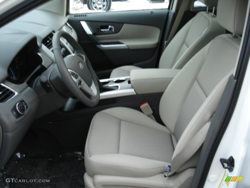 2012 Edge SEL - White Platinum Metallic Tri-Coat / Medium Light Stone photo #11