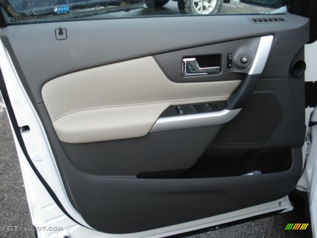 2012 Edge SEL - White Platinum Metallic Tri-Coat / Medium Light Stone photo #12