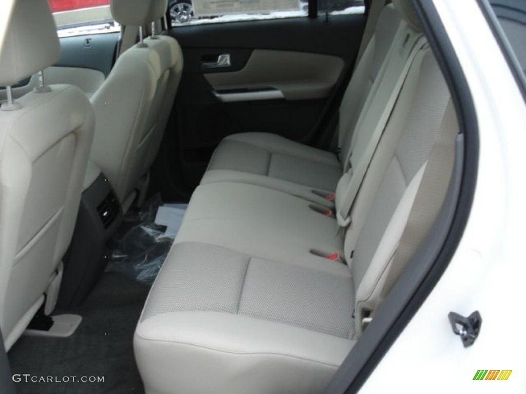 2012 Edge SEL - White Platinum Metallic Tri-Coat / Medium Light Stone photo #13