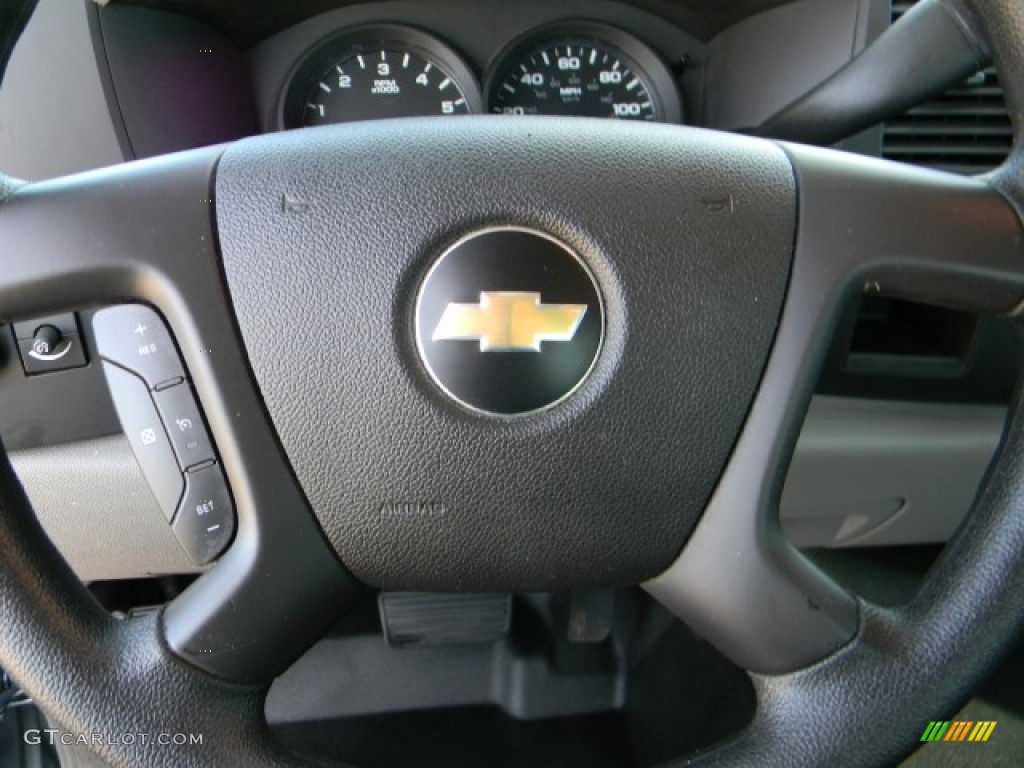 2009 Silverado 1500 LS Extended Cab - Blue Granite Metallic / Dark Titanium photo #11