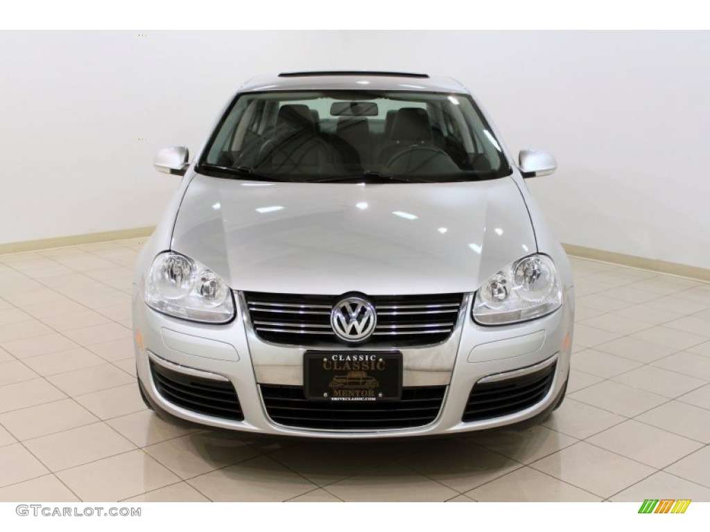 2009 Jetta SE Sedan - Reflex Silver Metallic / Anthracite photo #2