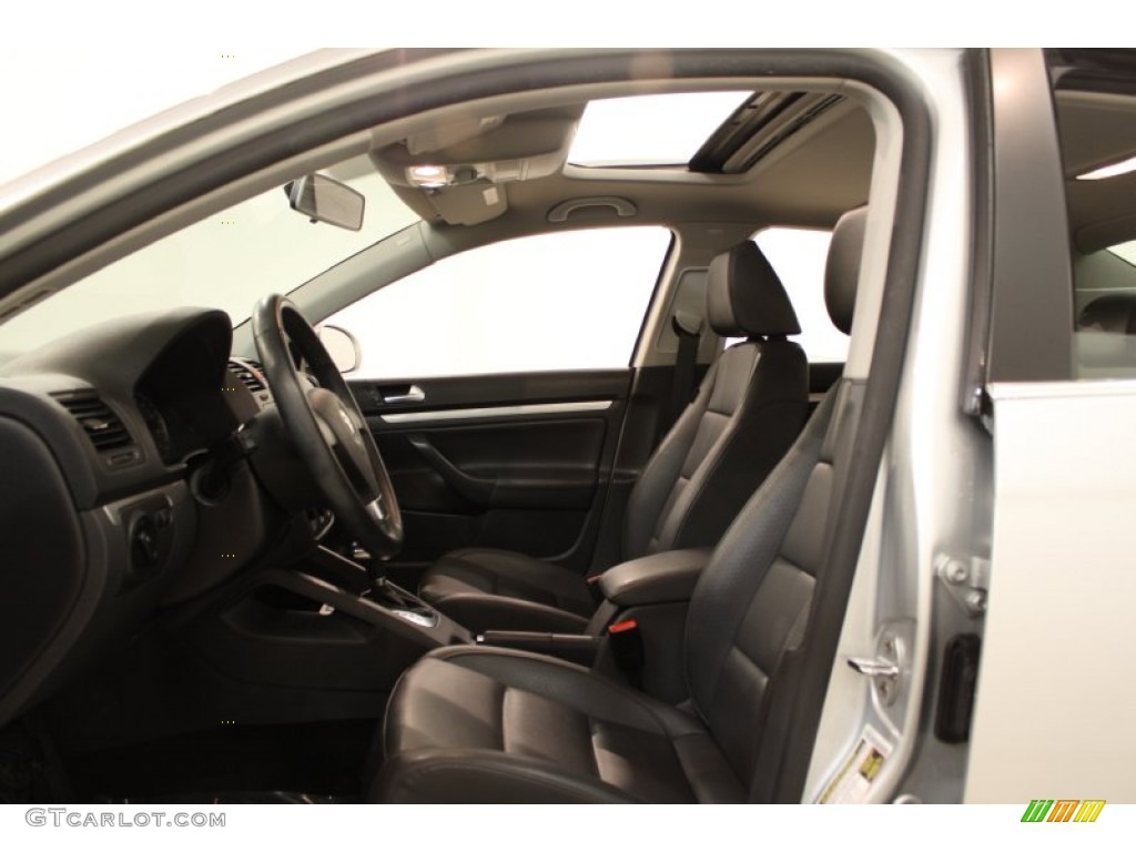 2009 Jetta SE Sedan - Reflex Silver Metallic / Anthracite photo #6