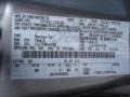 UX: Ingot Silver Metallic 2012 Ford Focus SE 5-Door Color Code