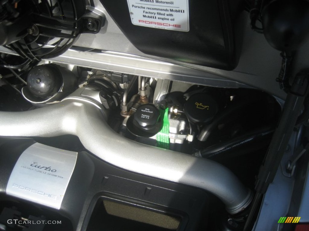 2007 911 Turbo Coupe - GT Silver Metallic / Black photo #26