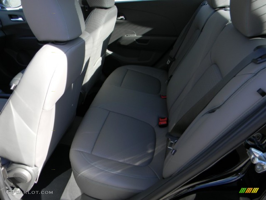 2012 Sonic LTZ Sedan - Black / Dark Pewter/Dark Titanium photo #8