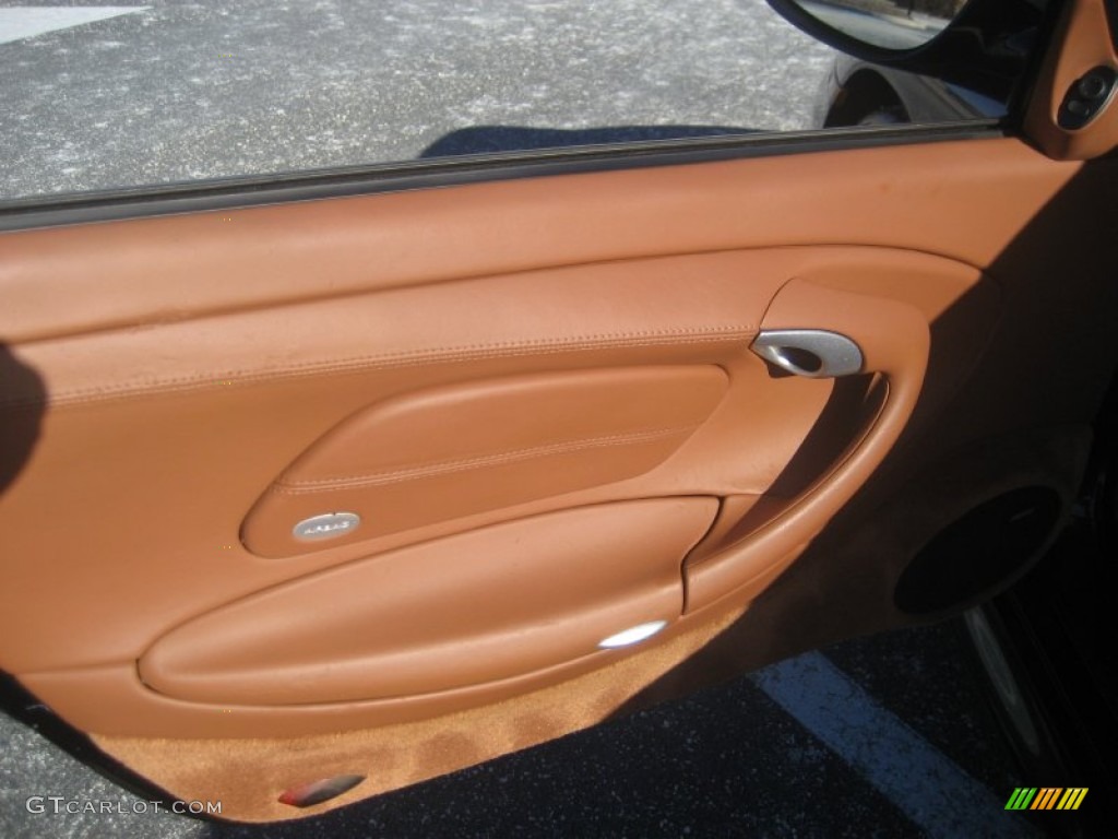 2004 911 Carrera 4S Cabriolet - Basalt Black Metallic / Cinnamon Brown photo #23