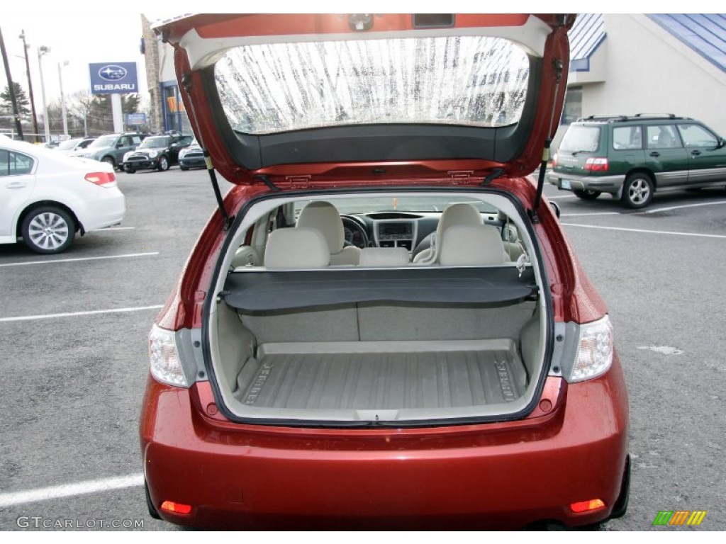 2009 Subaru Impreza 2.5i Premium Wagon Trunk Photo #59966678