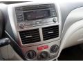 2009 Subaru Impreza Ivory Interior Controls Photo