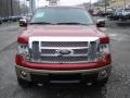 2012 Red Candy Metallic Ford F150 Lariat SuperCrew 4x4  photo #3