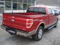 2012 Red Candy Metallic Ford F150 Lariat SuperCrew 4x4  photo #8