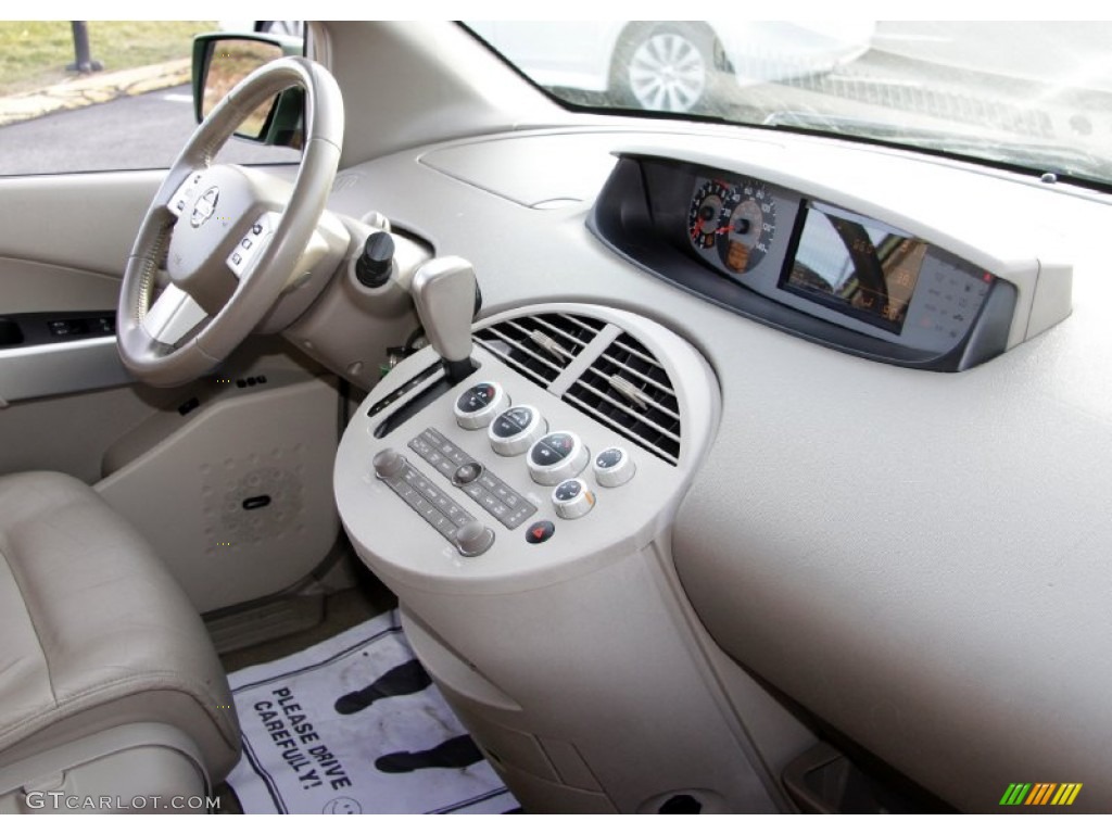 2004 Nissan Quest 3.5 SE Beige Dashboard Photo #59967353