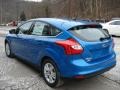 2012 Blue Candy Metallic Ford Focus SEL 5-Door  photo #6