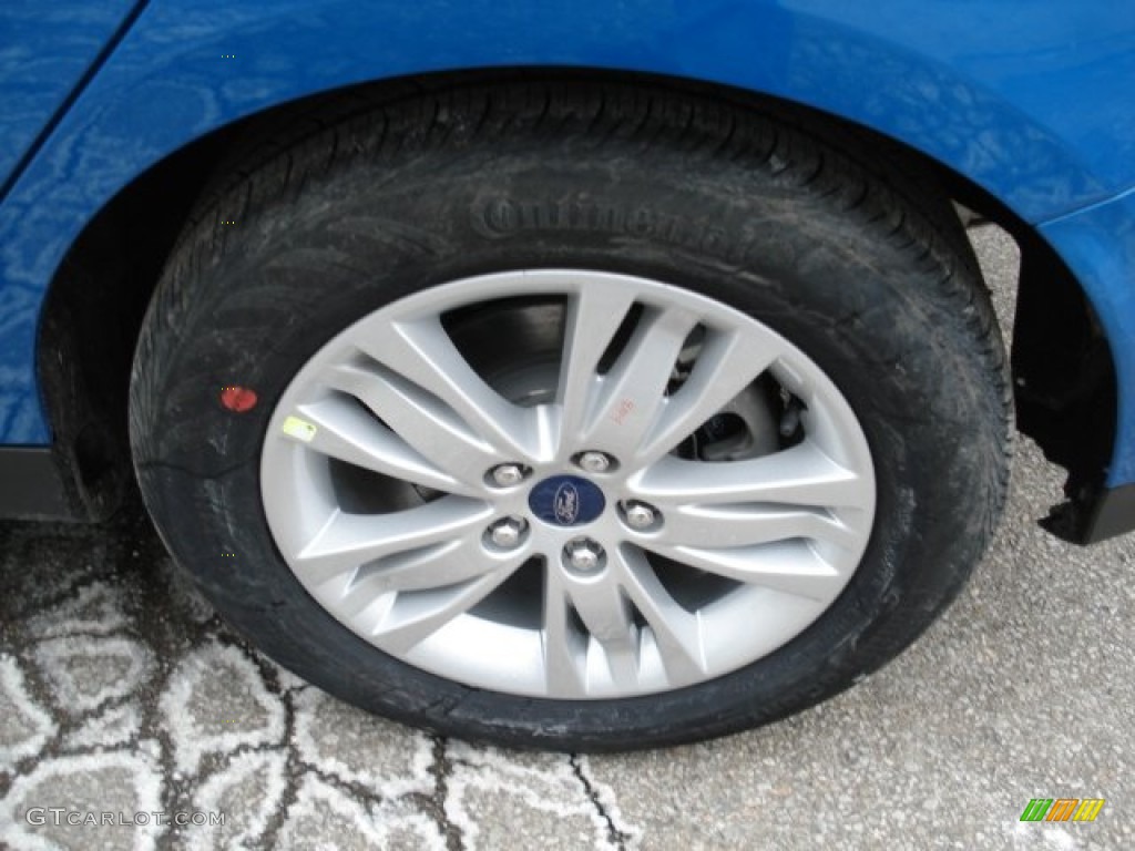 2012 Focus SEL 5-Door - Blue Candy Metallic / Stone photo #9