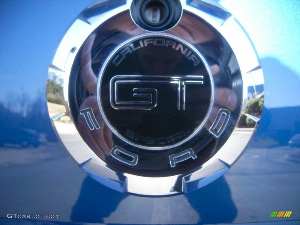 2008 Mustang GT/CS California Special Convertible - Vista Blue Metallic / Dark Charcoal/Medium Parchment photo #31