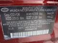 Dark Cherry Red - Sonata GLS Photo No. 19