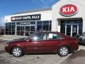 2007 Dark Cherry Red Hyundai Sonata GLS  photo #1