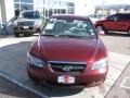 2007 Dark Cherry Red Hyundai Sonata GLS  photo #4