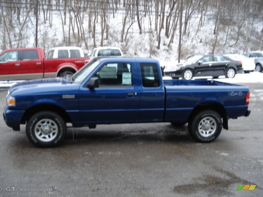 Vista Blue Metallic 2011 Ford Ranger XLT SuperCab 4x4 Exterior Photo #59969884
