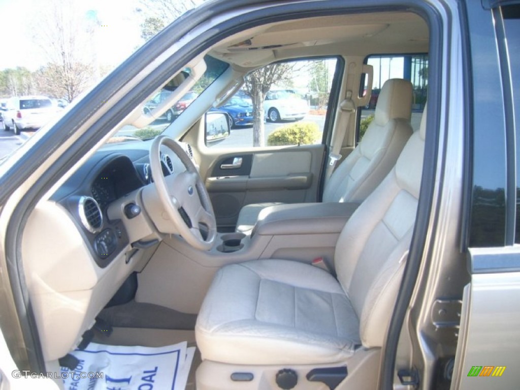 2003 Expedition XLT - Arizona Beige Metallic / Medium Parchment photo #22