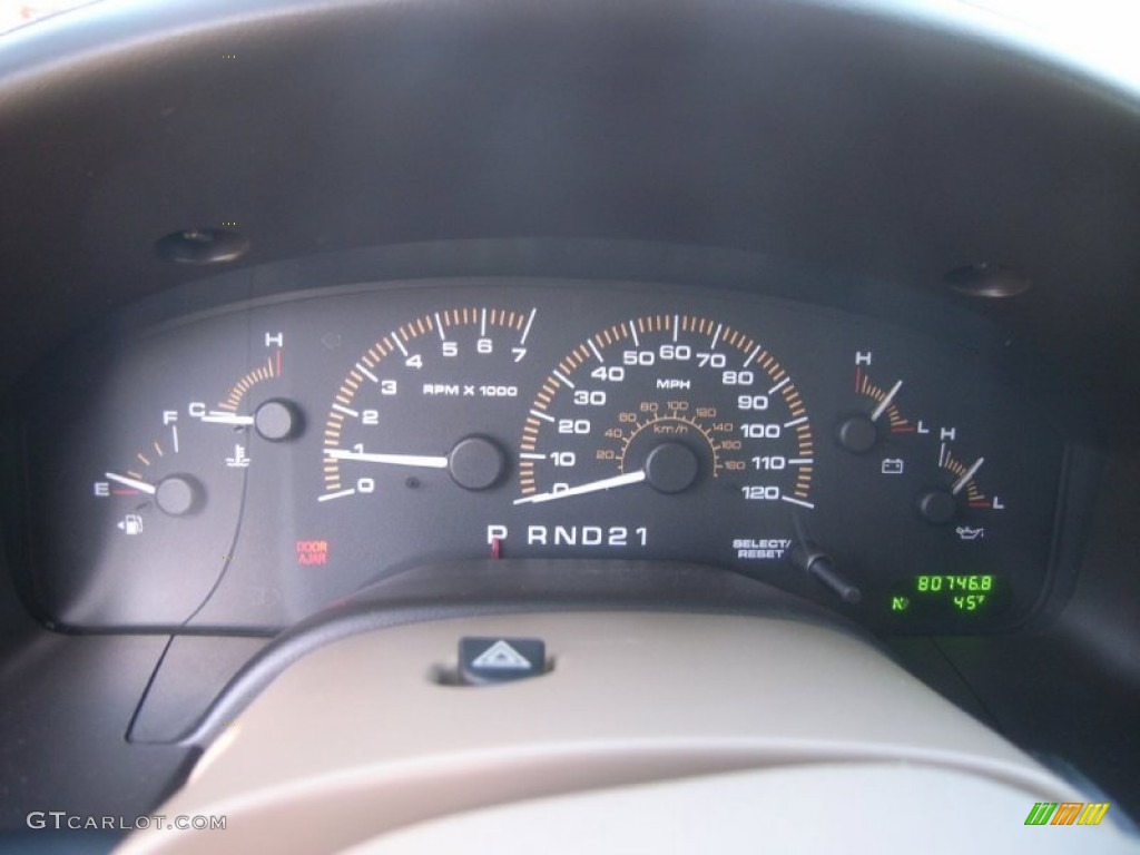 2003 Expedition XLT - Arizona Beige Metallic / Medium Parchment photo #30