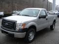 Ingot Silver Metallic - F150 XL Regular Cab 4x4 Photo No. 4