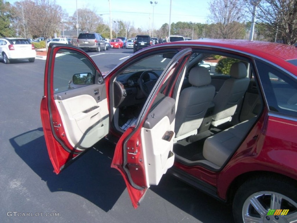 2009 Taurus Limited - Sangria Red Metallic / Medium Light Stone photo #11
