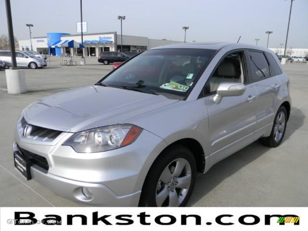2008 RDX Technology - Alabaster Silver Metallic / Taupe photo #1
