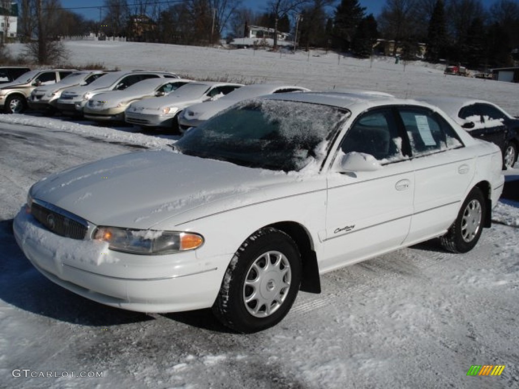 Bright White Buick Century