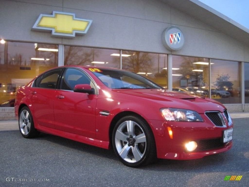 2009 G8 GT - Liquid Red / Onyx photo #1