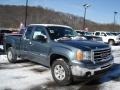2012 Stealth Gray Metallic GMC Sierra 1500 SLE Extended Cab 4x4  photo #2