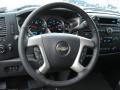 Ebony Steering Wheel Photo for 2012 Chevrolet Silverado 2500HD #59974399