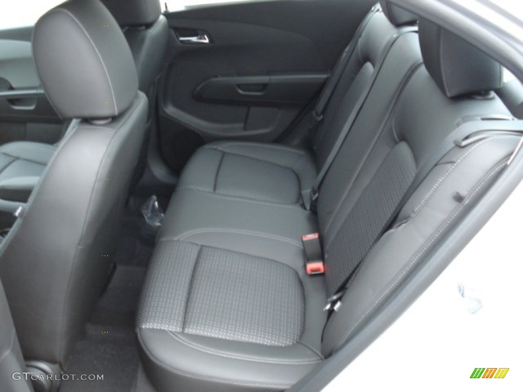 2012 Chevrolet Sonic LTZ Sedan Rear Seat Photo #59974806