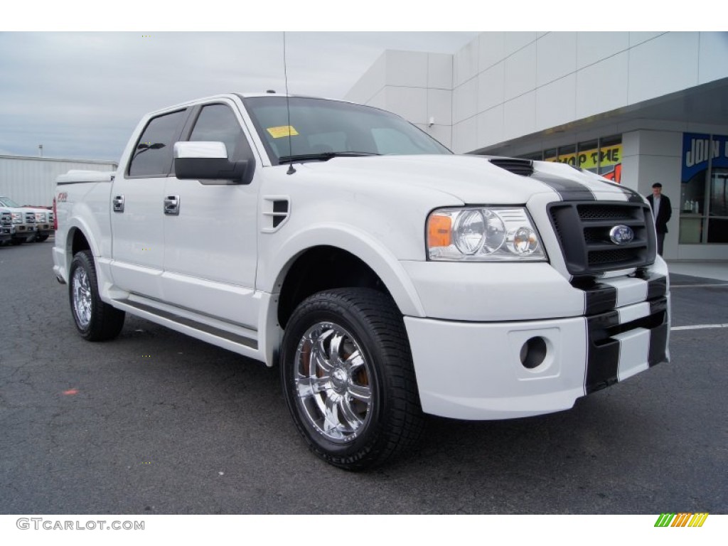 2008 F150 FX4 SuperCrew 4x4 - Oxford White / Black photo #1