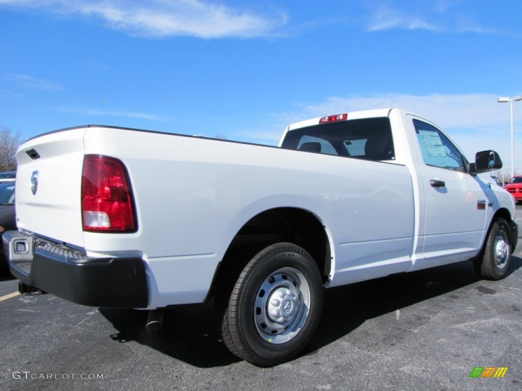 2012 Ram 2500 HD ST Regular Cab - Bright White / Dark Slate/Medium Graystone photo #3