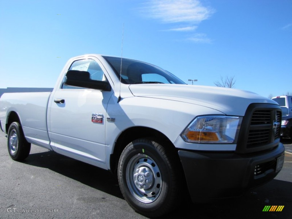 2012 Ram 2500 HD ST Regular Cab - Bright White / Dark Slate/Medium Graystone photo #4