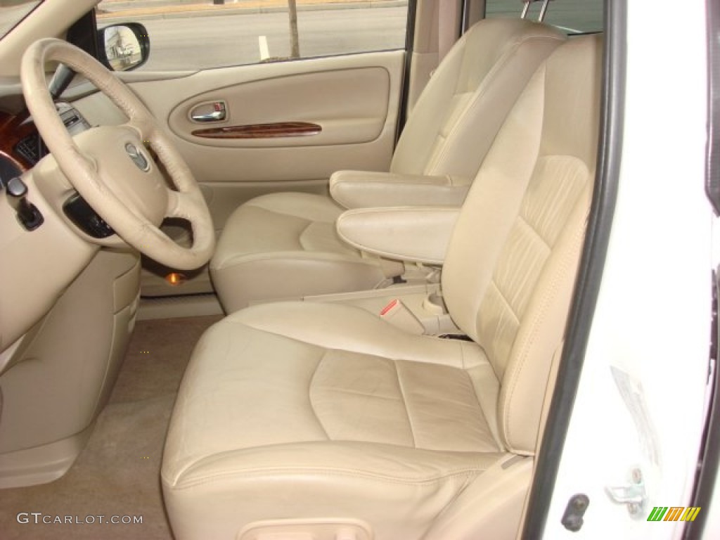 Beige Interior 2002 Mazda MPV ES Photo #59978175