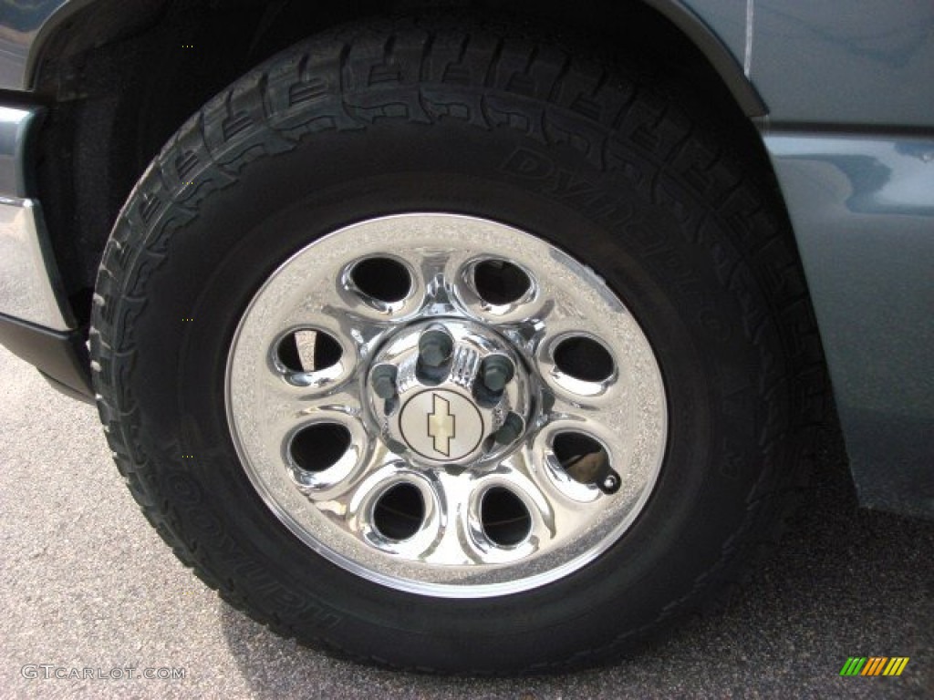 2006 Silverado 1500 LS Crew Cab - Blue Granite Metallic / Dark Charcoal photo #21