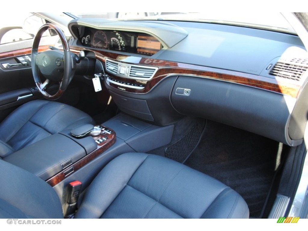 2009 Mercedes-Benz S 550 4Matic Sedan Black Dashboard Photo #59979284