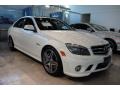 Arctic White 2009 Mercedes-Benz C 63 AMG Exterior