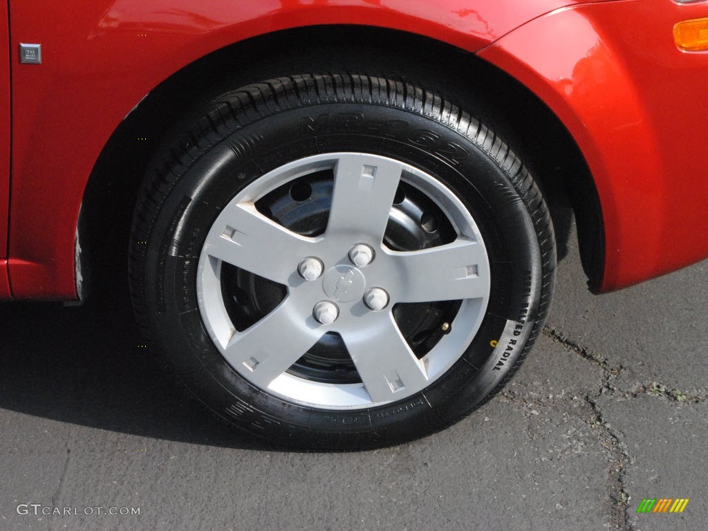 2007 Aveo 5 Hatchback - Sport Red / Charcoal Black photo #2