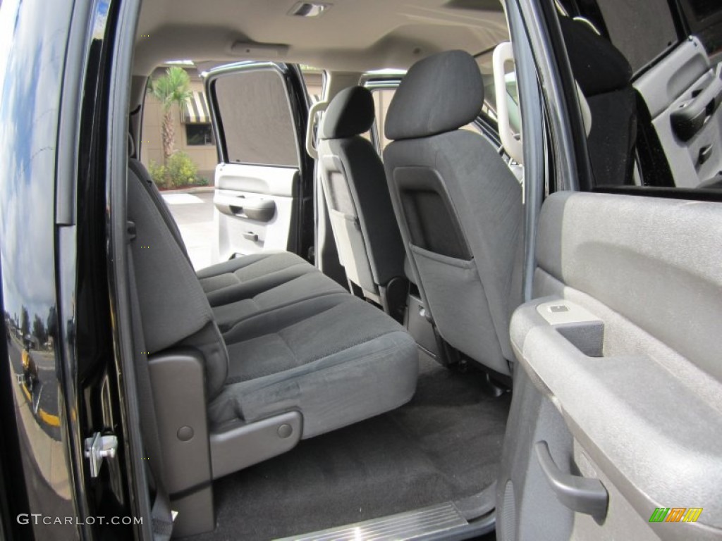 2007 Silverado 1500 LT Z71 Crew Cab 4x4 - Black / Ebony Black photo #17