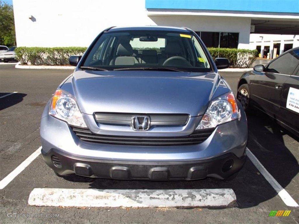 2008 CR-V LX - Glacier Blue Metallic / Gray photo #1