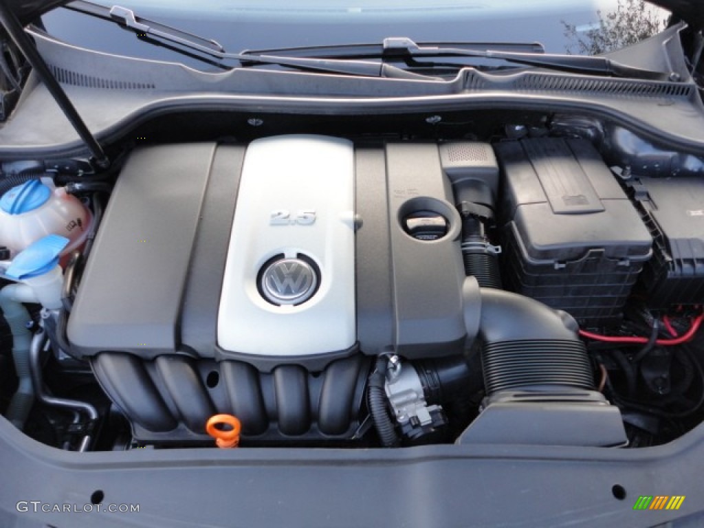 2009 Volkswagen Jetta SE Sedan 2.5 Liter DOHC 20 Valve 5 Cylinder Engine Photo #59983134