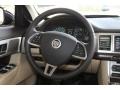 Barley/Warm Charcoal 2012 Jaguar XF Standard XF Model Steering Wheel