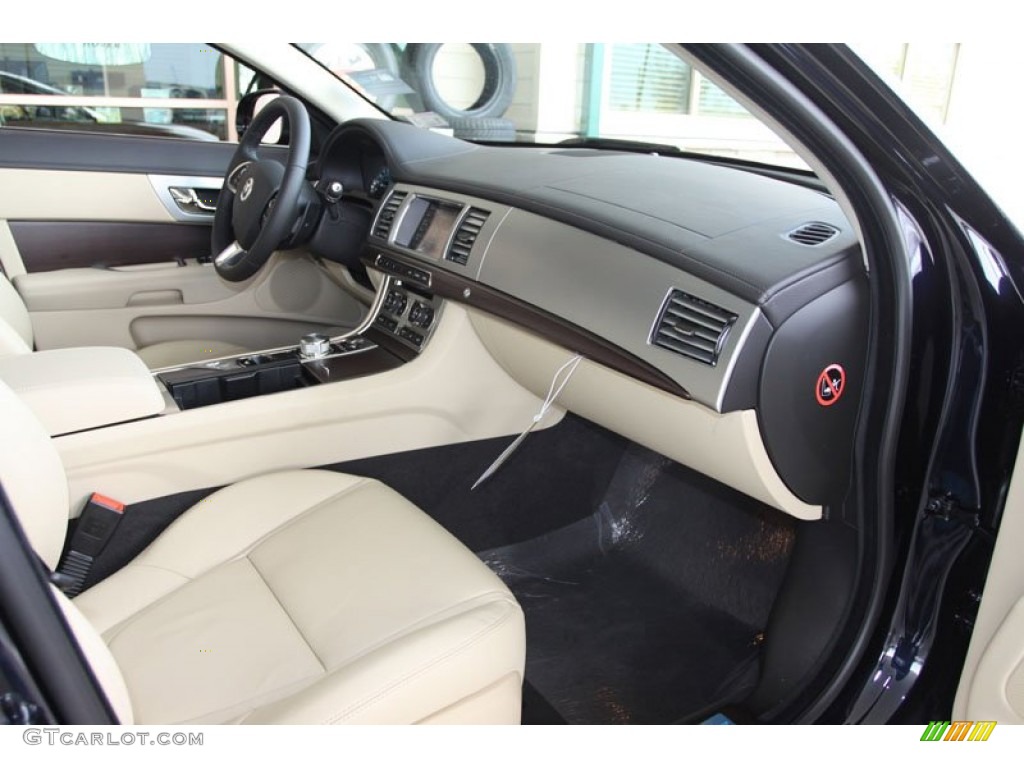 2012 Jaguar XF Standard XF Model Barley/Warm Charcoal Dashboard Photo #59983383