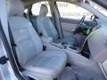 2005 Volvo S40 Dark Beige/Quartz Leather Interior Front Seat Photo