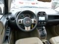 Dark Slate Gray/Light Pebble Beige 2011 Jeep Compass 2.4 Limited 4x4 Dashboard